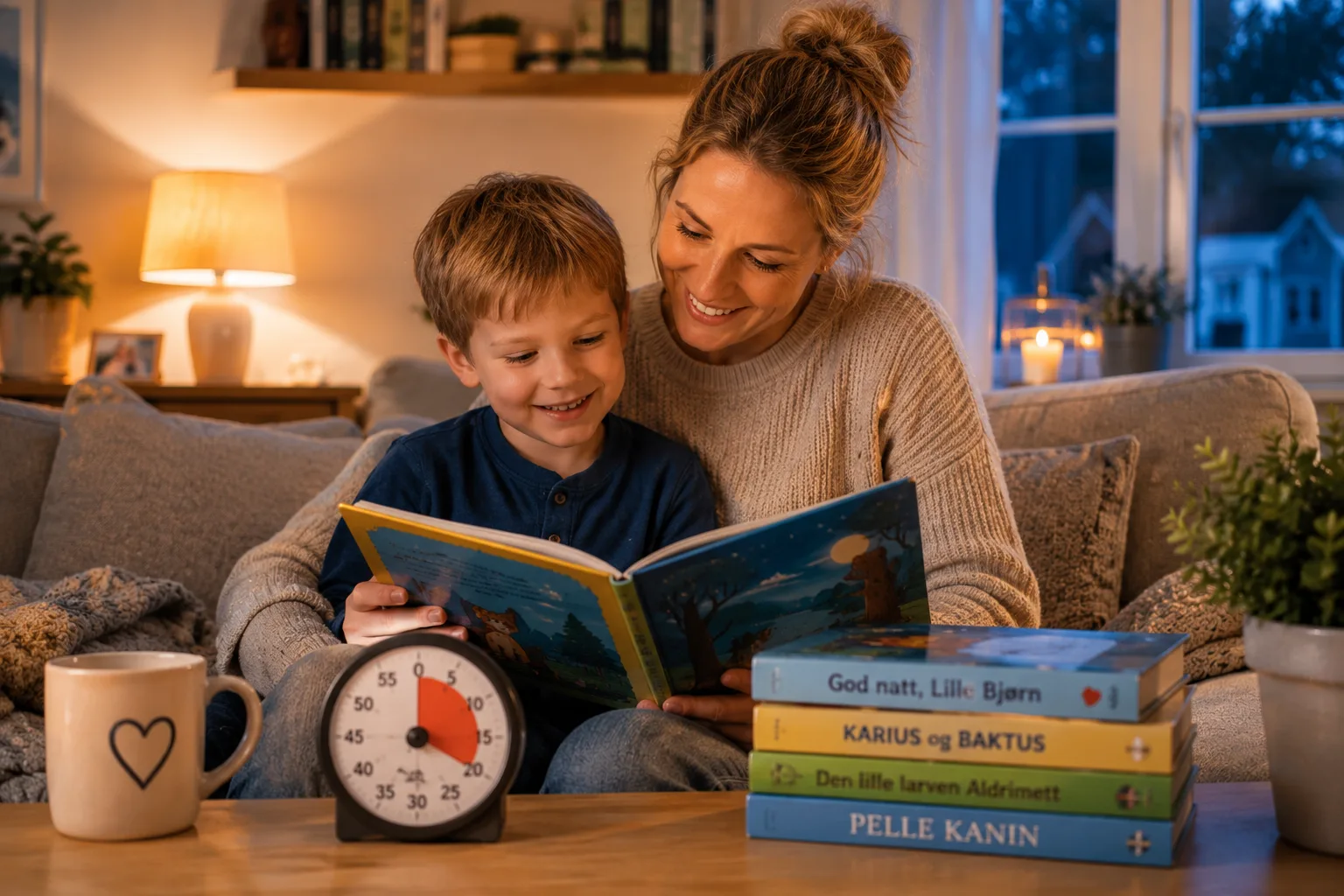 20 minutters lesetid, daglig lesetrening, lesekompetanse barn, høytlesing i hverdagen, leselyst på skolen