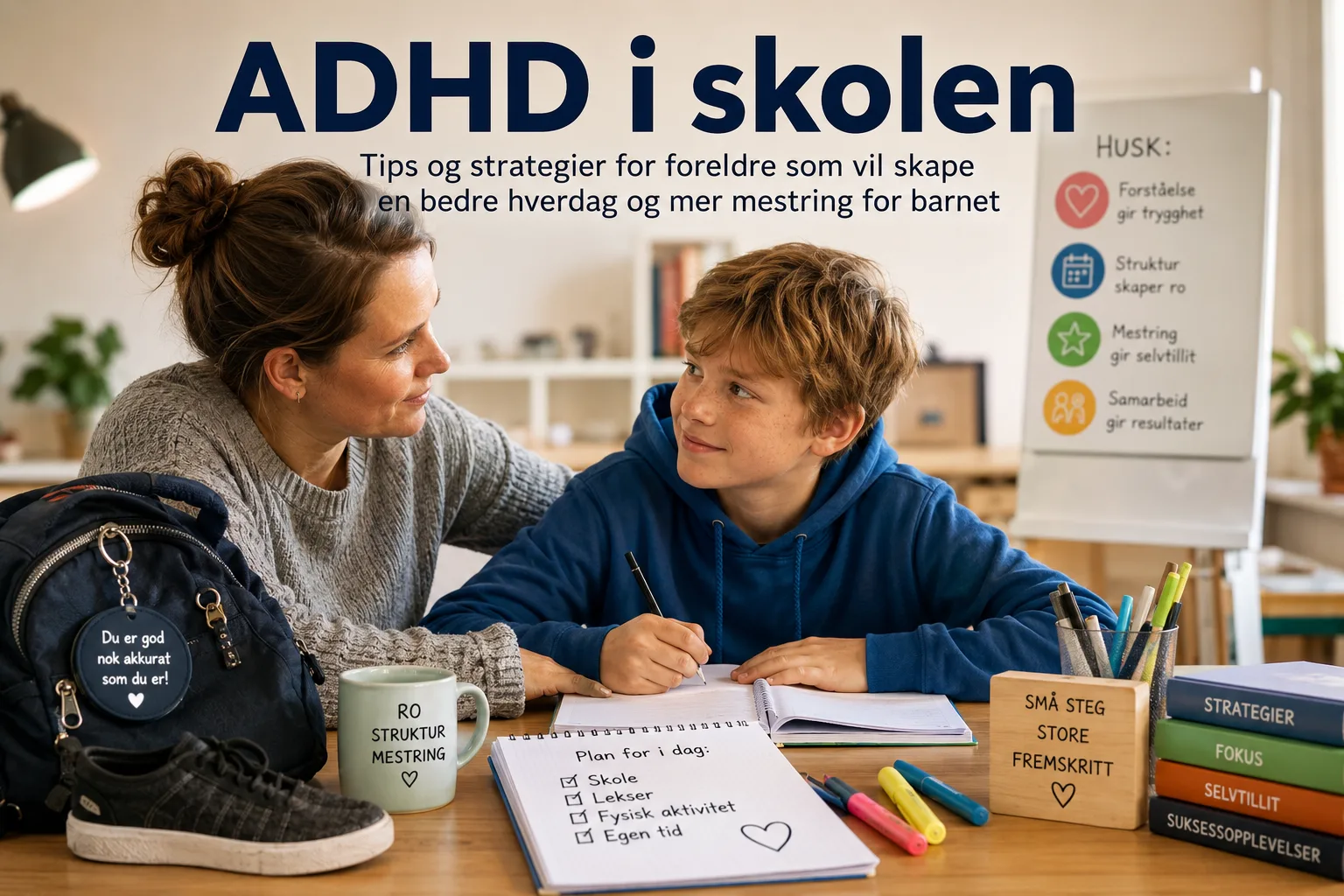 ADHD i skolen, foreldreråd ADHD, tilrettelegging i skolen Norge, skolehverdag ADHD barn, spesialpedagogikk