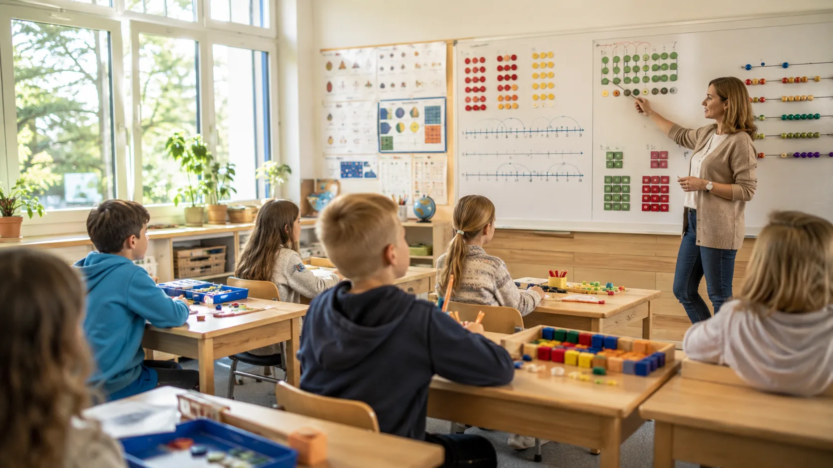 Multi matematikk 3. trinn gangetabellen visuell modell