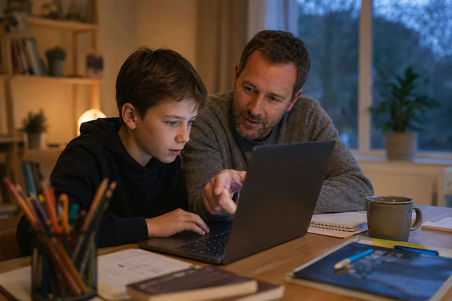 KI til lekser, kunstig intelligens leksehjelp, AI i skolen Norge, barn og leksehjelp verktøy