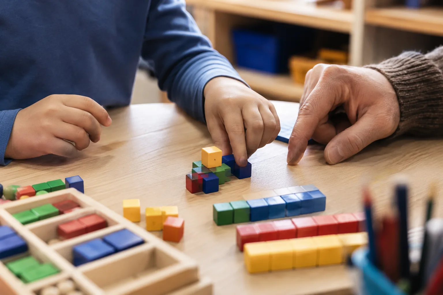 matematikkvansker og praktisk regning med blokker