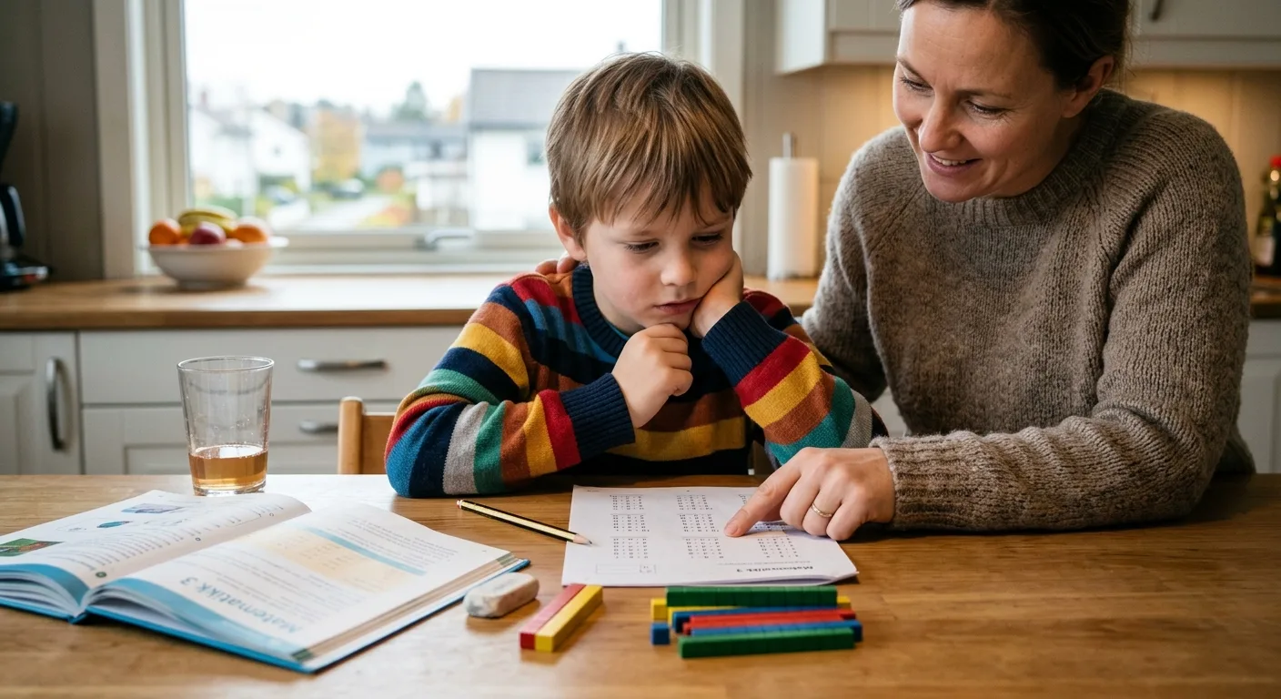 mattevansker på barneskolen, dyskalkuli barn, hjelp med matte, tegn på mattevansker, tilrettelegging skole
