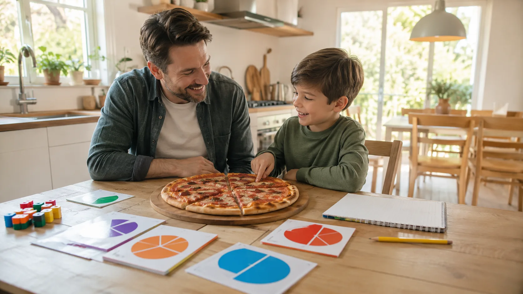 Multi 4. trinn brøk foreldre, brøk 4. klasse, matematikk Multi 4, hjelpe barn med matte hjemme