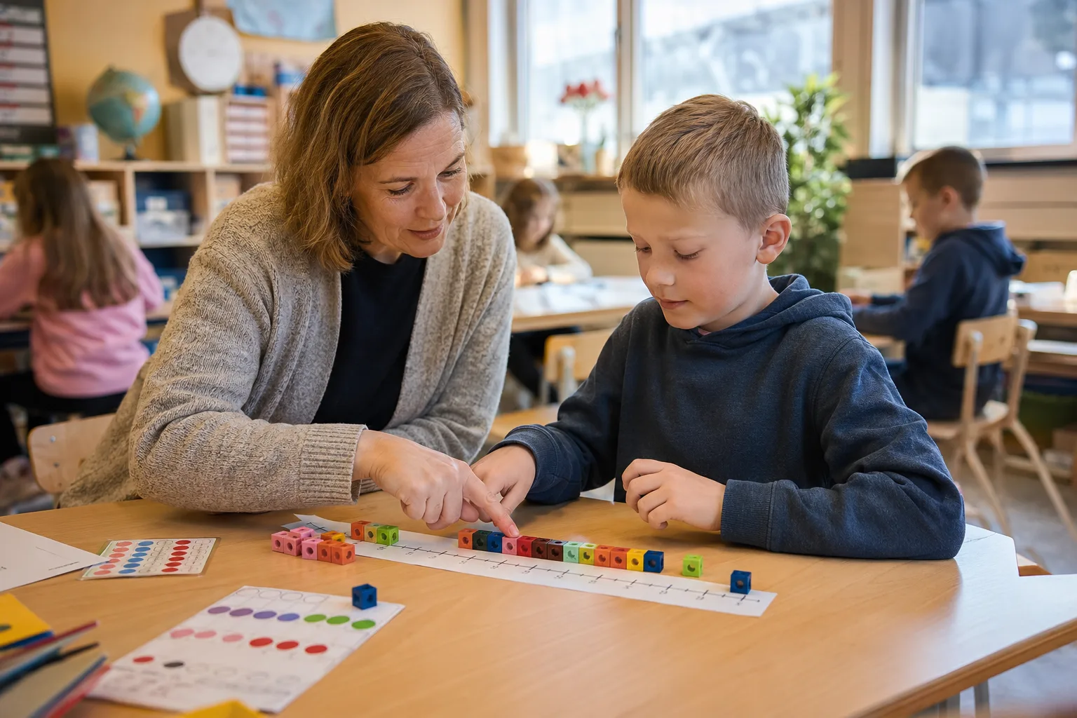tallforståelse skolen og tilrettelegging i matematikk